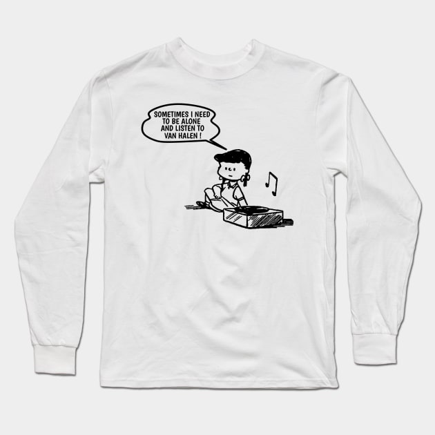 Van Halen // Need To Listen Long Sleeve T-Shirt by Mother's Pray